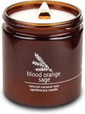 Hemlock Park Crackling Wood Wick Candle (Large 16 oz) - Blood Orange