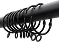Openable Curtain Rings with Eyelets 25PCS - Heavy Duty 1.5in Inner Dia