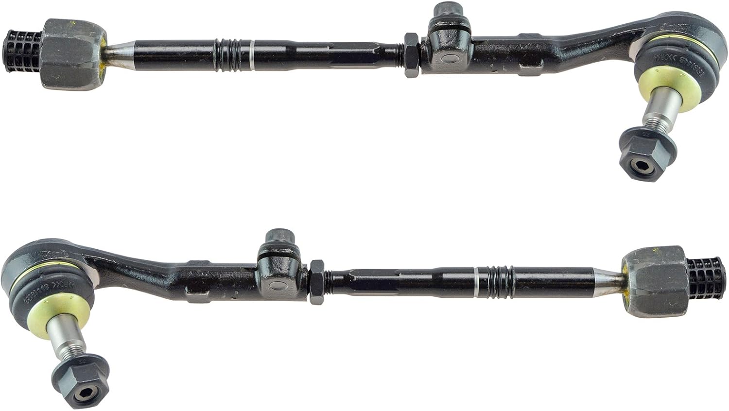TRQ Front Inner and Outer Tie Rod Set for BMW 128i 135i 325i