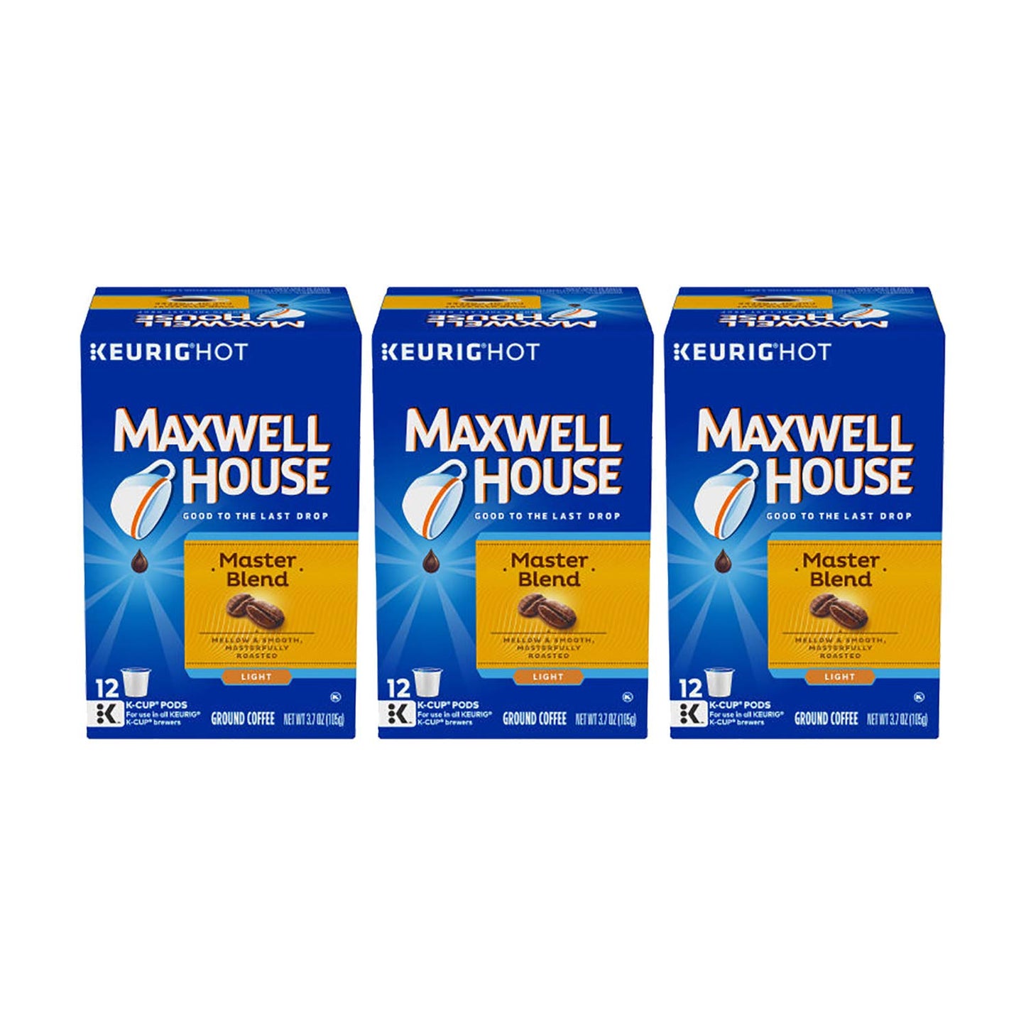 Maxwell House Master Blend Coffee Light Roast K-Cup Packs Review