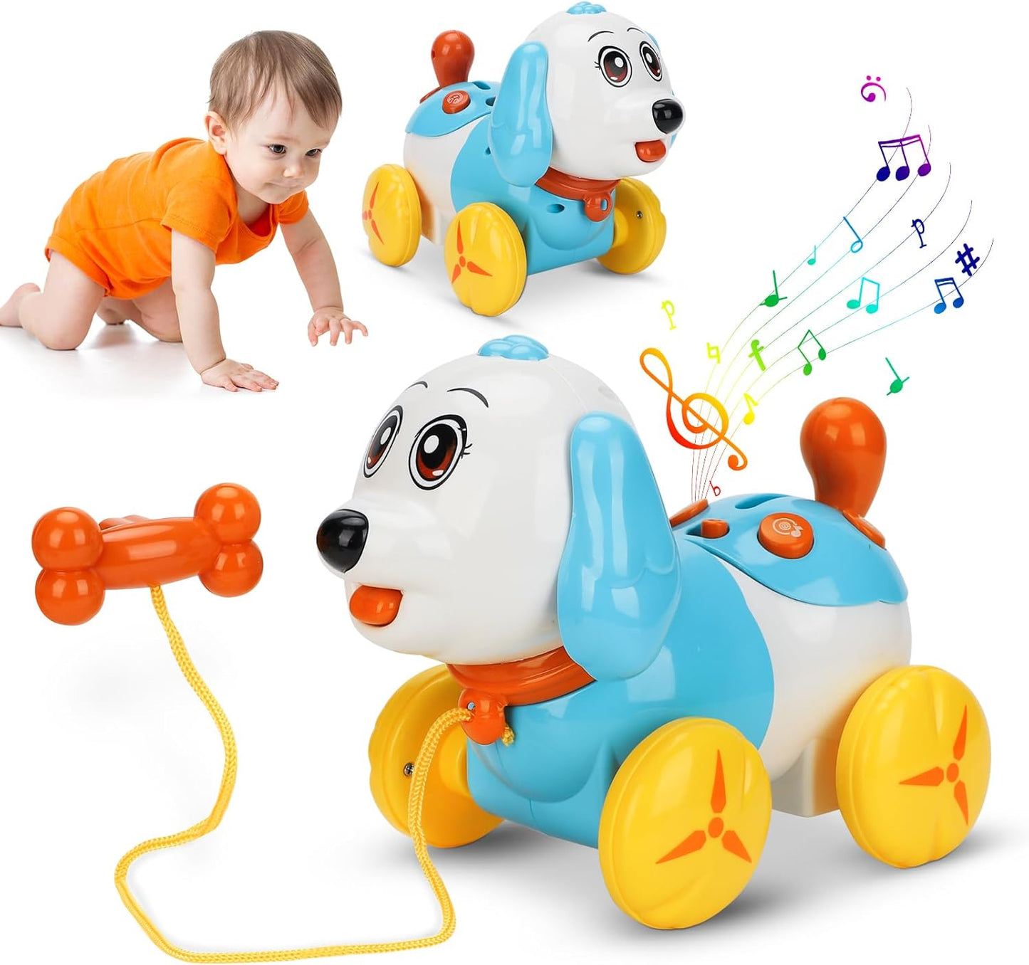Baby Musical Puppy Toys for Early Learning and Fun Playtime