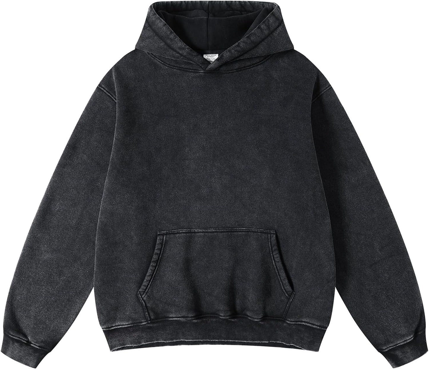 Vintage Acid Wash Hoodie | Heavyweight Terry | Unisex | FAIABLE