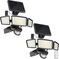 Ensenior 1800LM Solar Flood Lights Outdoor - Bright Motion Sensor