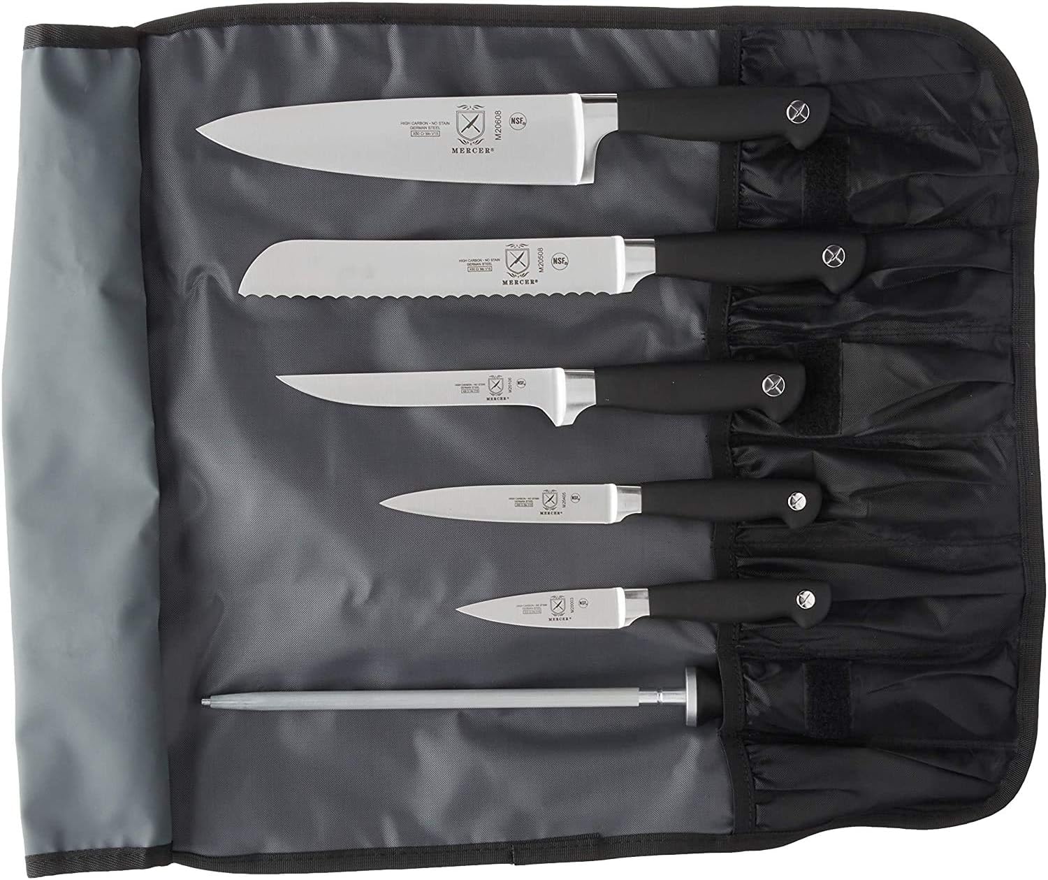 Mercer Culinary Genesis 7-Piece Forged Knife Roll Set Review