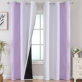 Ombre Blackout Curtains for Living Room and Bedroom by Estelar
