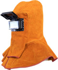 Welding Helmet with Auto Darkening Filter Lens - Full Leather