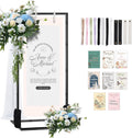 Wedding Sign Stand Adjustable Metal Easel 50 in or 66 in - Stable
