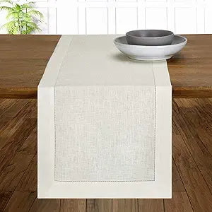 D'Moksha Linen Table Runner 120 inches Long for Every Occasion