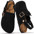 Project Cloud Clogs for Kids - Comfortable Leather Clogs with Cork are