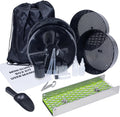 18pcs Mini Sluice Box Gold Panning Kit - Complete Portable Setup