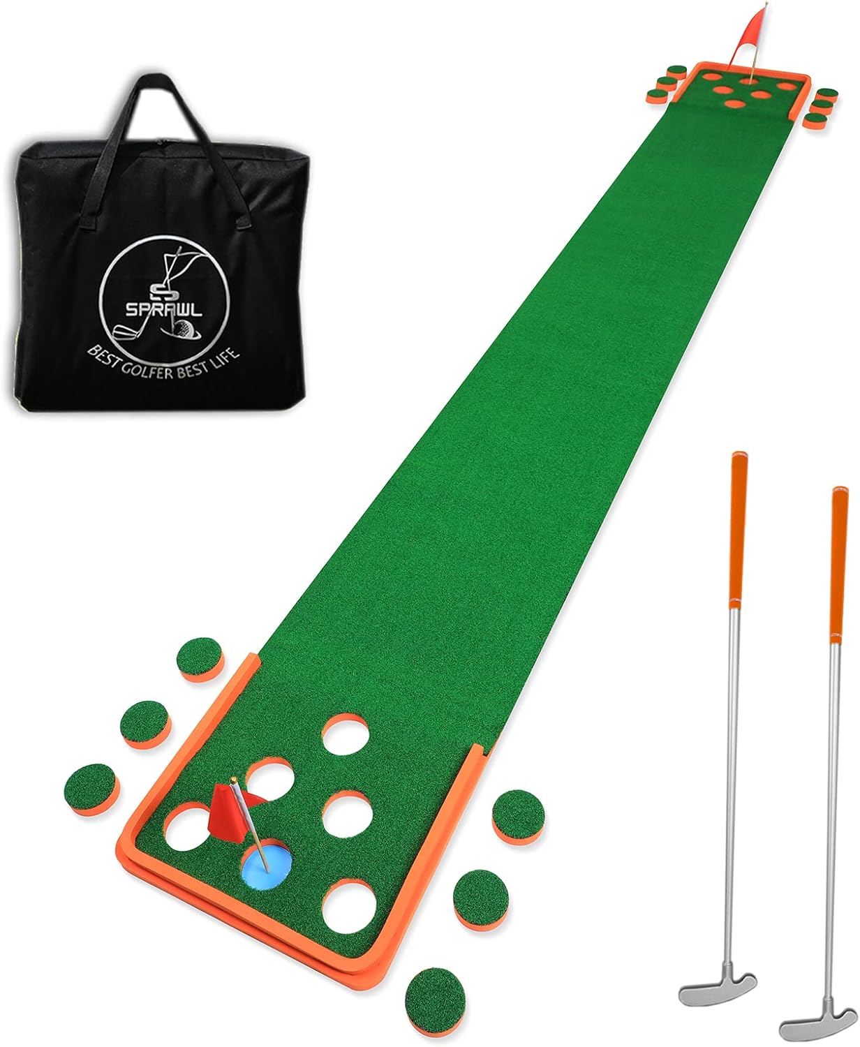 SPRAWL Golf Pong Set - Perfect Putting Practice!