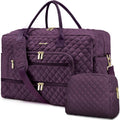 Travel Duffle Bag Weekender for Women - Spacious Carry-On Tote