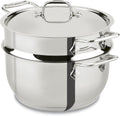 5-Quart Stainless Steel Steamer Pot - Durable, Even Heat ()