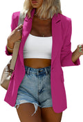 KIRUNDO Womens Blazer Oversized Long Sleeve Business Casual