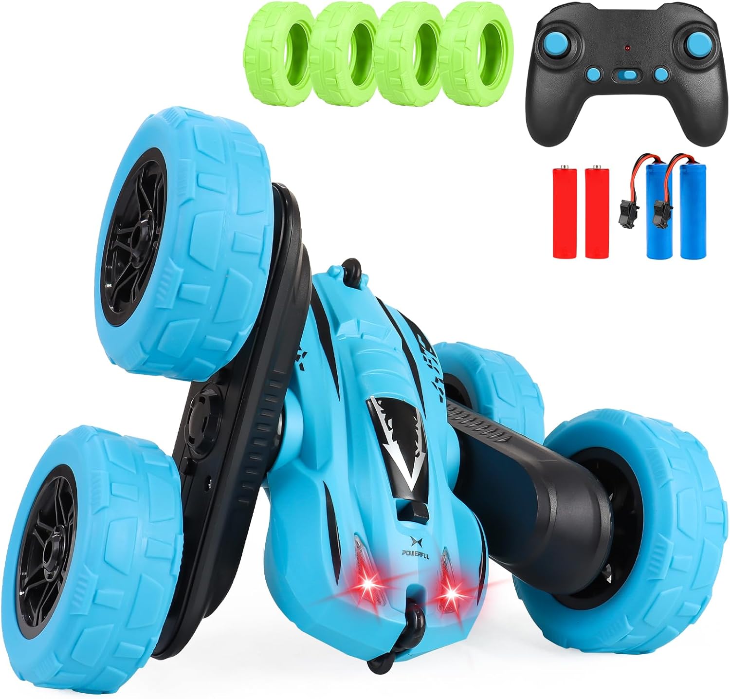 360 Flips Double-Sided RC Stunt Car - Indoor/Outdoor Fun!