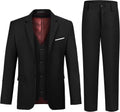 JPF Boy's Formal Suit Set Slim Fit Kids Tuxedo - Versatile 3-Piece