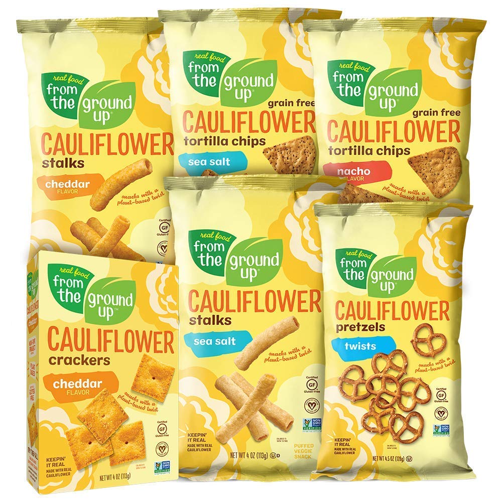 Cauliflower Sampler Variety Pack - Healthy Vegan Snacks