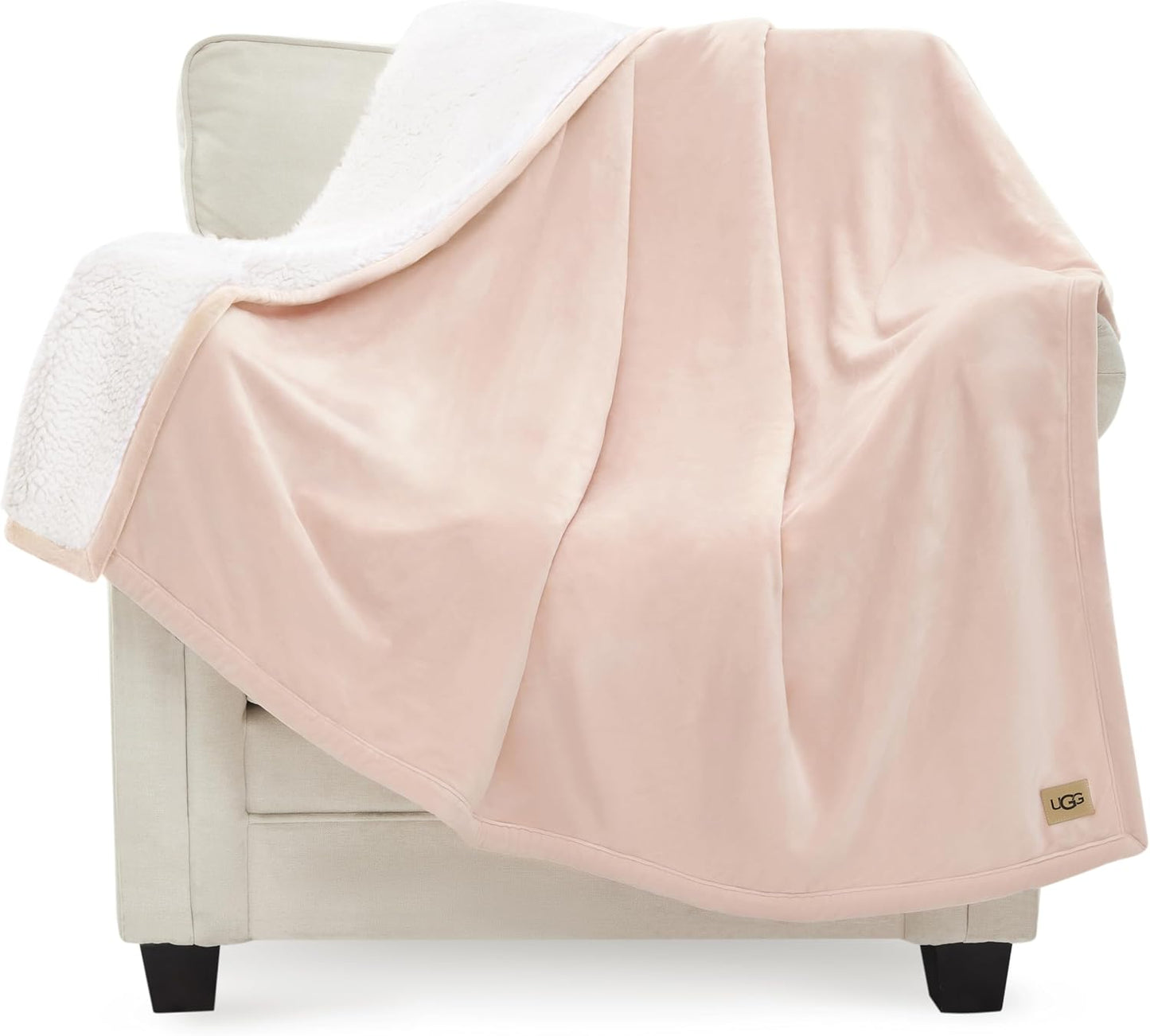 UGG Bliss Throw Blanket Plush Soft Fleece for Cozy Comfort