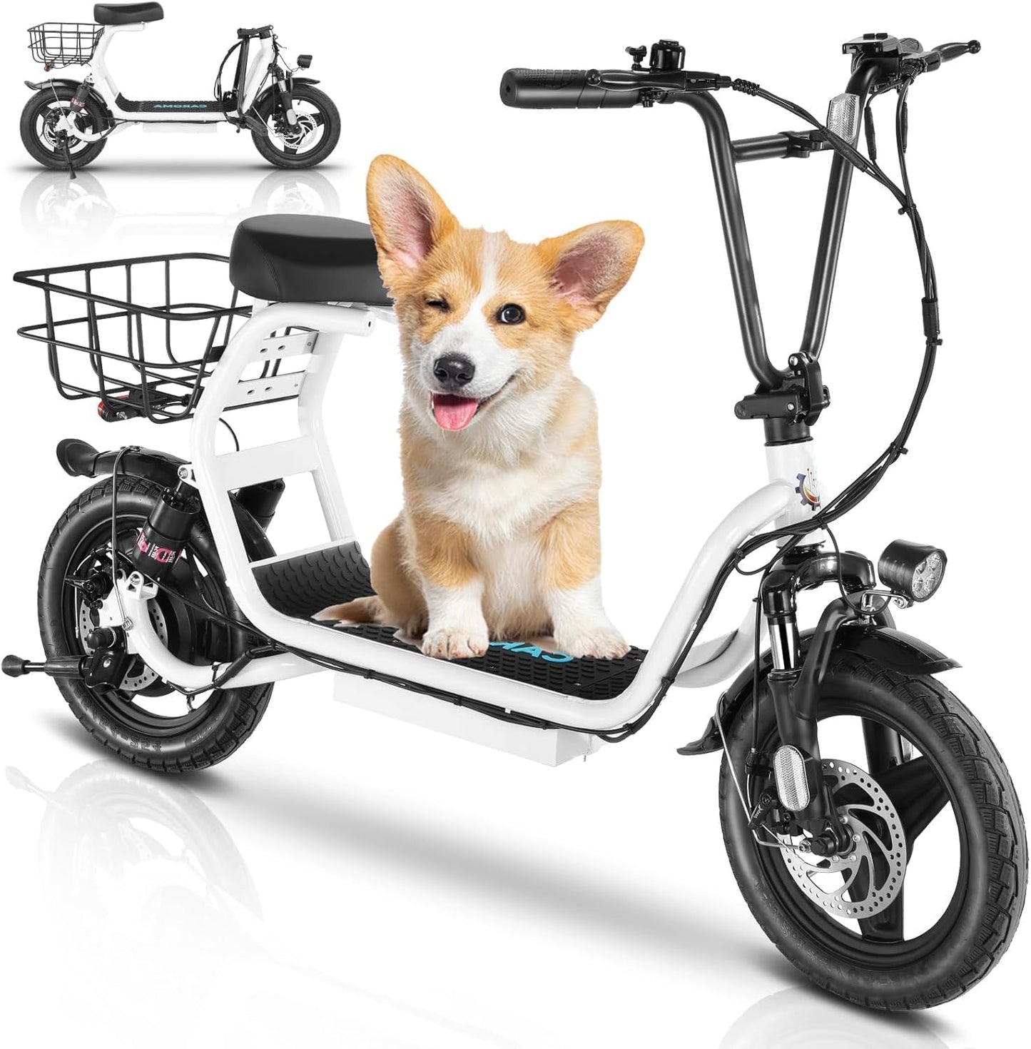 Caroma Peak 1200W Foldable Electric Scooter with Seat Review
