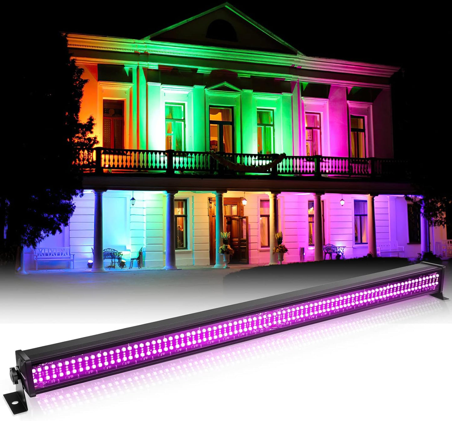 LED Wall Washer Light with 336 LEDs for DJ and Stage Events
