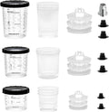 Disposable Paint Spray Gun Cup Variety Pack - Starter Combo Kit