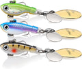 TRUSCEND Power Tornado Two-Way Spinning Fishing Spinner - Strong Flash