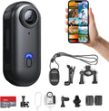 H8 64GB 4K Thumb Action Camera - Compact 4K Mini Vlogging Cam