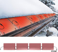 Roof Heat Metal Panel for Ice Dams Snow Melting - Self-Regulating Kit