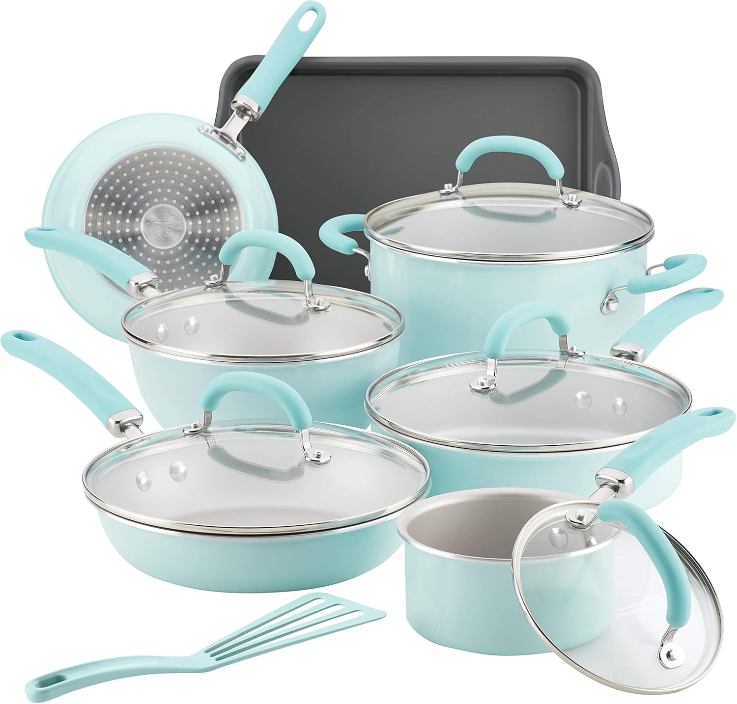 Rachael Ray Create Delicious Nonstick Cookware Set for Every Chef