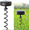 Dog Tie Out Cable and Stake 360 No Tangle - 30ft Heavy Spiral