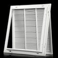 18x18 Return Air Grill for Sidewall and Ceiling - Durable Steel Return