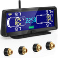 Tire Pressure Monitoring System 7.84 Wireless Solar RV TPMS