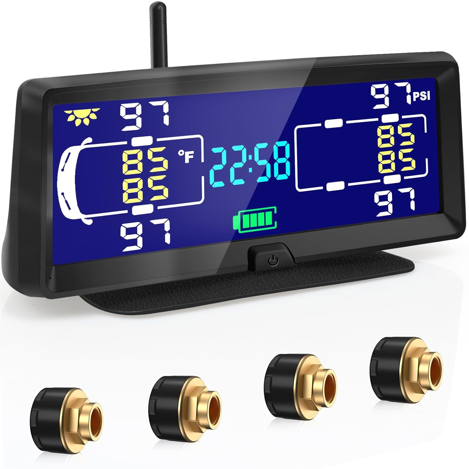 Hieha Tire Pressure Monitoring System for RVs and Trucks
