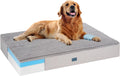 Orthopedic Memory Foam Dog Bed XL 48x30x7 in - 7in Support for Seniors