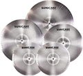 Low Volume Cymbal Pack Quiet Practice Set - 5 Pc Mute Cymbals