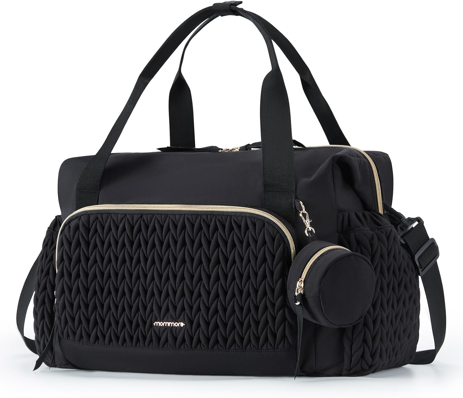 mommore Diaper Bag Tote for Travel and Hospital Use