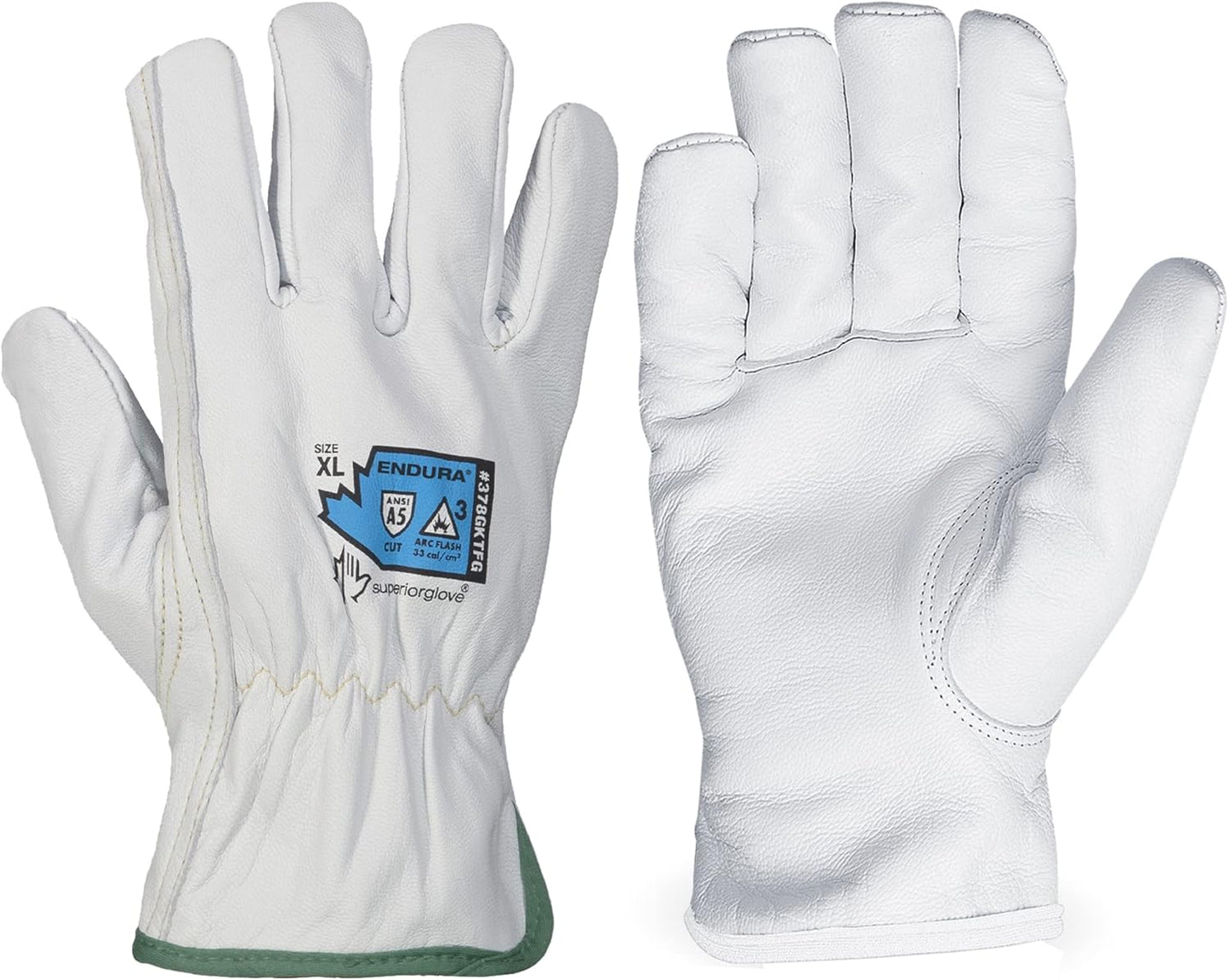 Cut-Resistant Goatskin Work Gloves by Superior Glove
