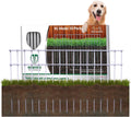 Dig Defence Original Animal Barrier Fence - X-Large No Dig Garden