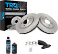 Front Ceramic Brake Pad & Rotor Kit Compatible with 2005-2017 Nissan