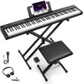 Ktaxon 88 Key Digital Piano - 1000 Tones & Dual Teaching Modes