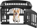 Simple Deluxe Dog Playpen 24in 4-Panel with Door - Portable Safe Area