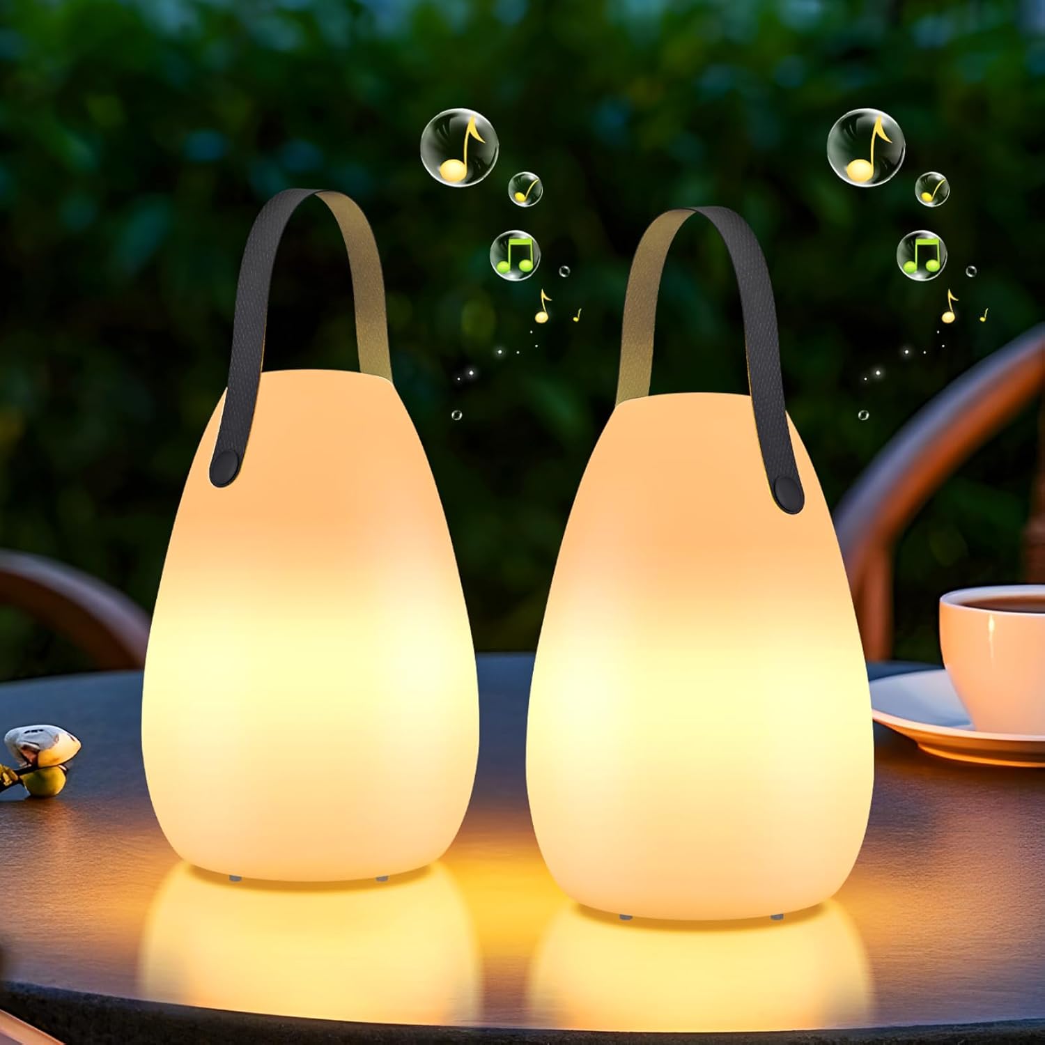 Waterproof Bluetooth Speaker Lamp Duo