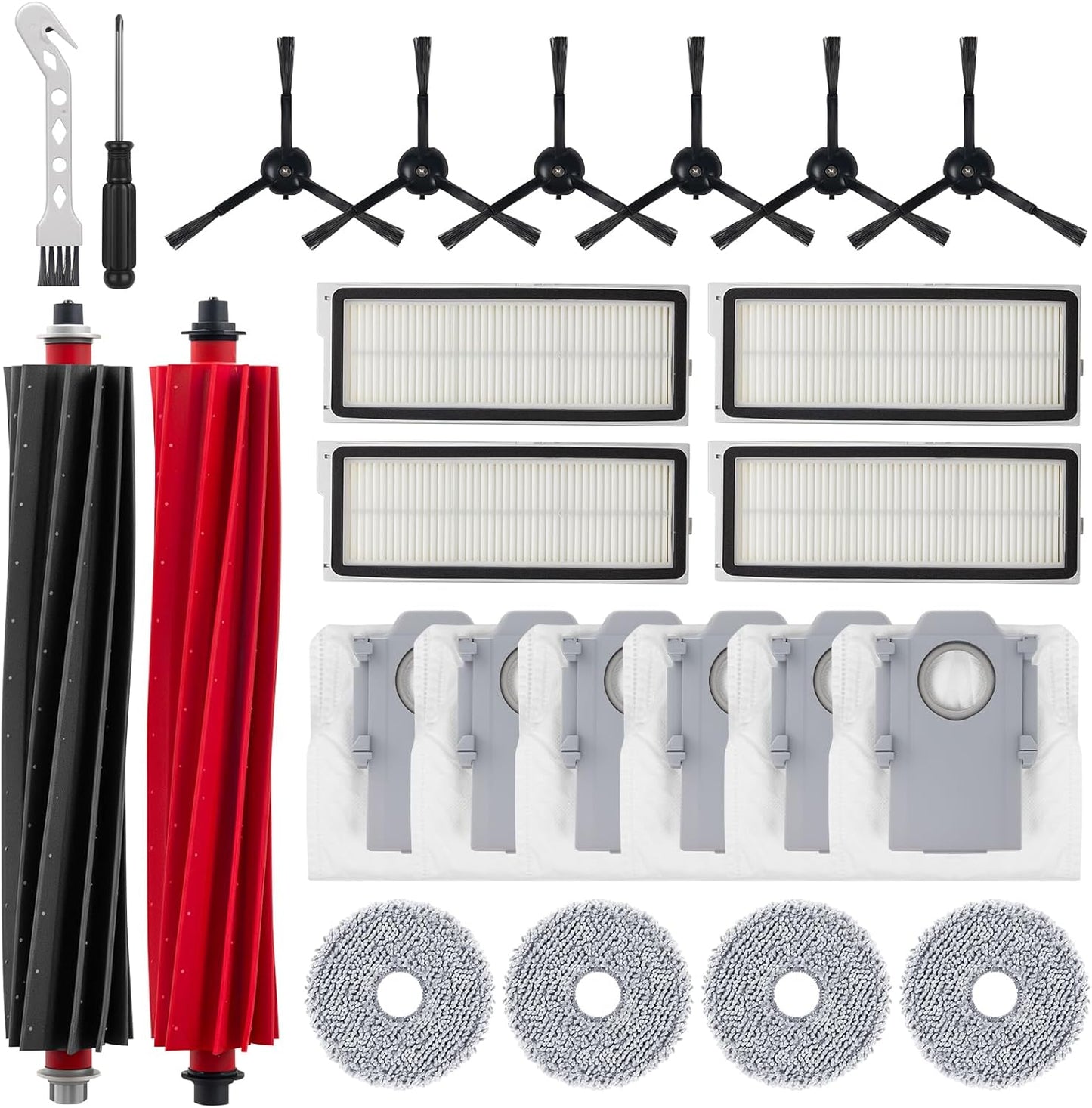 Complete Roborock Replacement Kit - Enhance Cleaning Performance Walntec