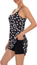 Women's Tennis Dress with Built-in Bra and Shorts - Breathable A-Line