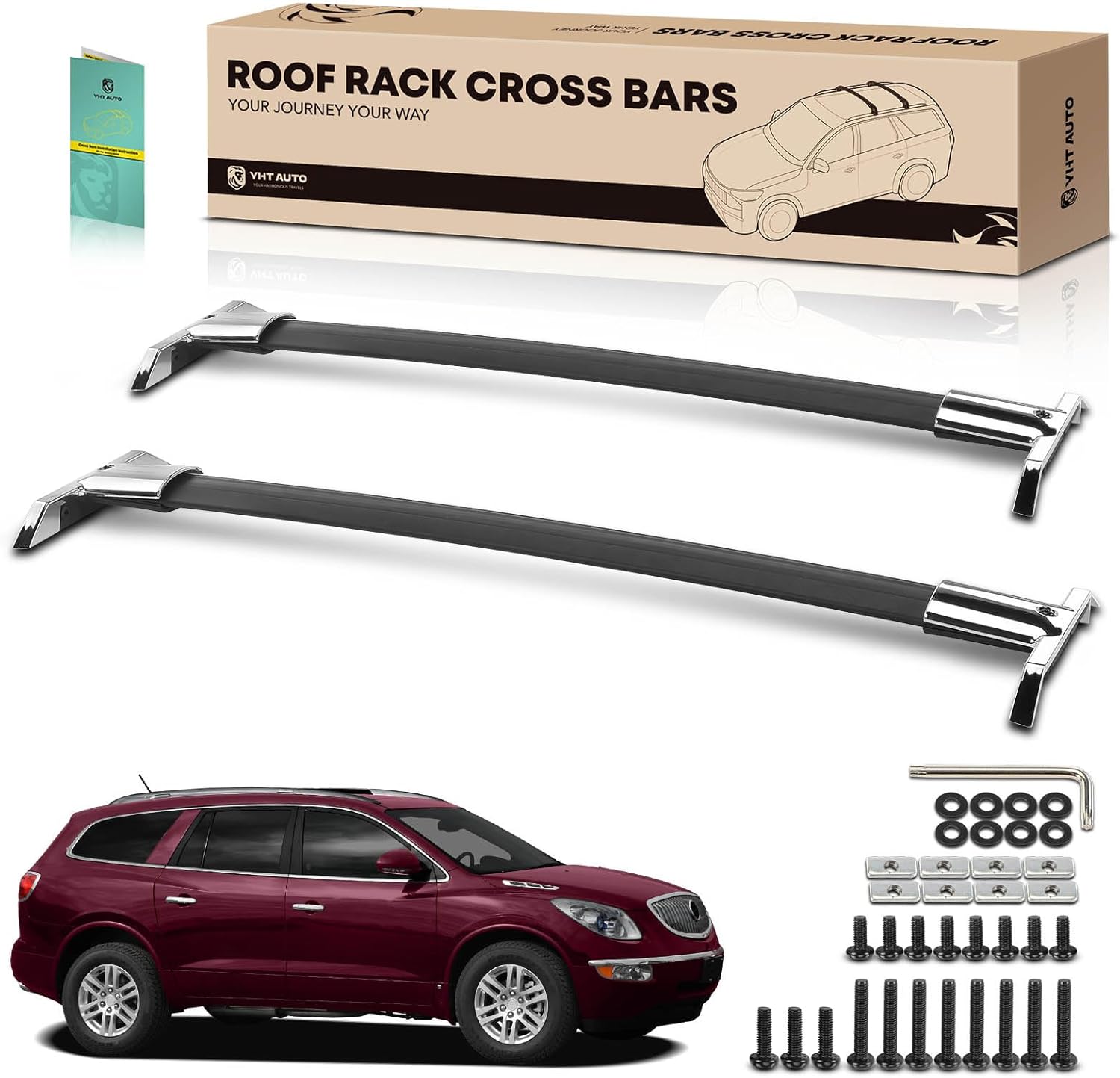 Buick Enclave Roof Rack: 165 Lbs Aluminum Alloy Bar