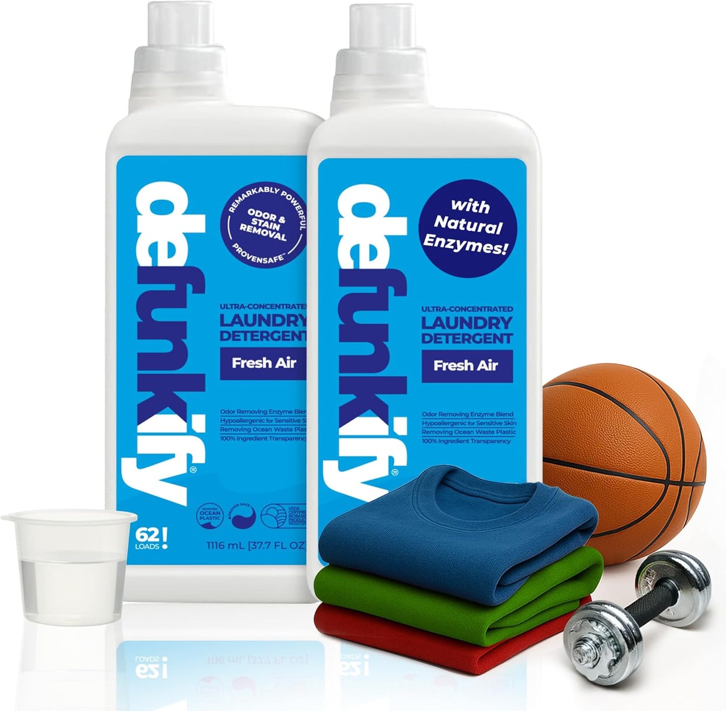 Defunkify Fresh Air Liquid Laundry Detergent for Sensitive Skin