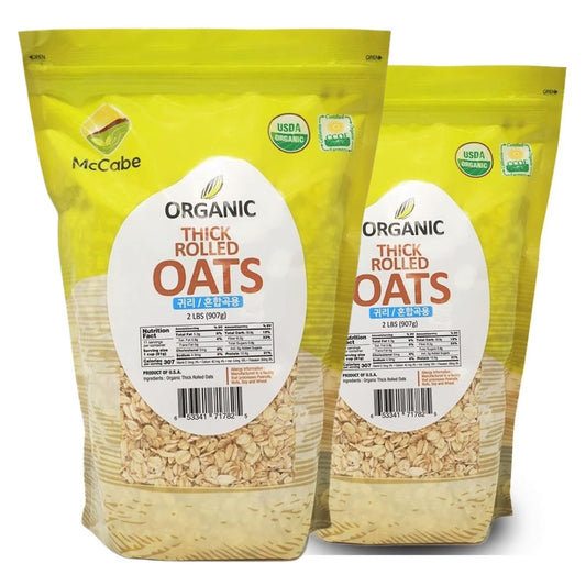 McCabe Organic Thick Rolled Oats - Healthy Breakfast Choice