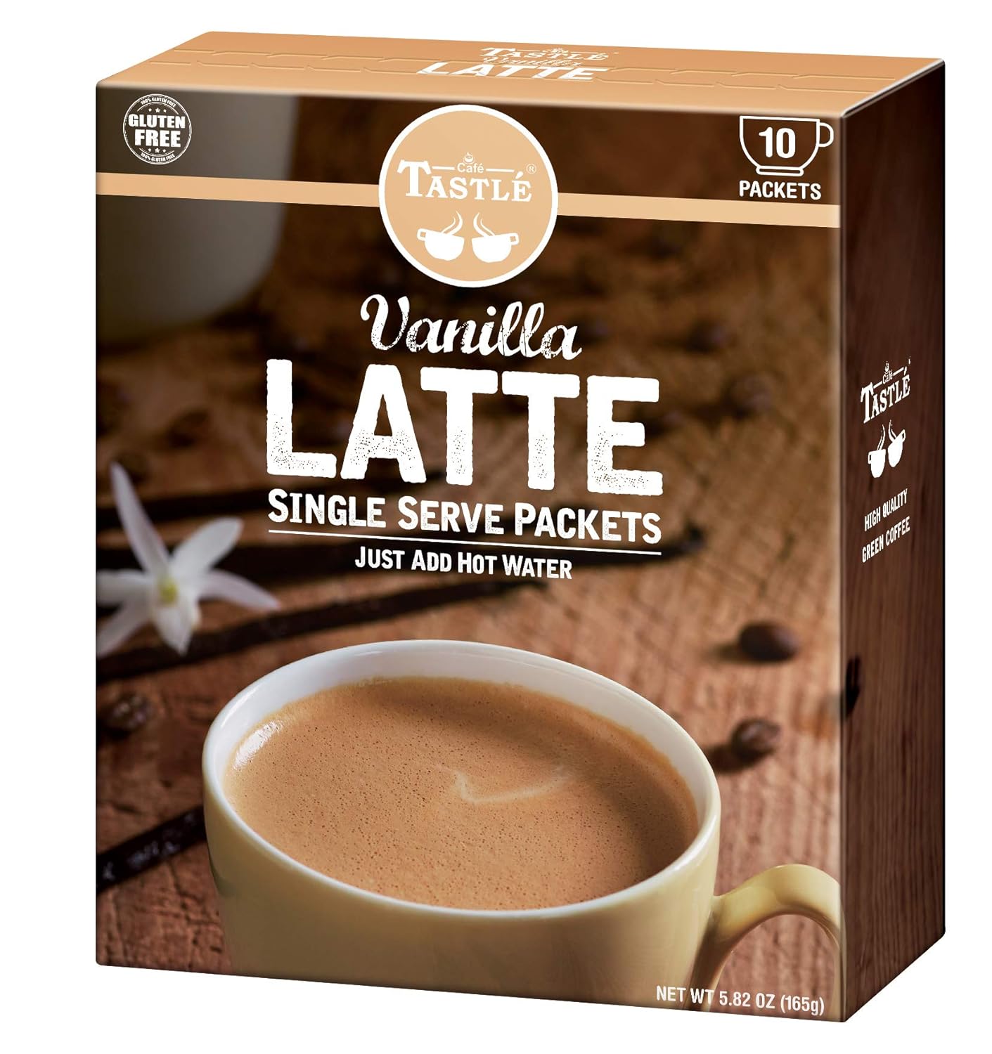 Cafe Tastle Single Serve Coffee Vanilla Latte 120 Count Review