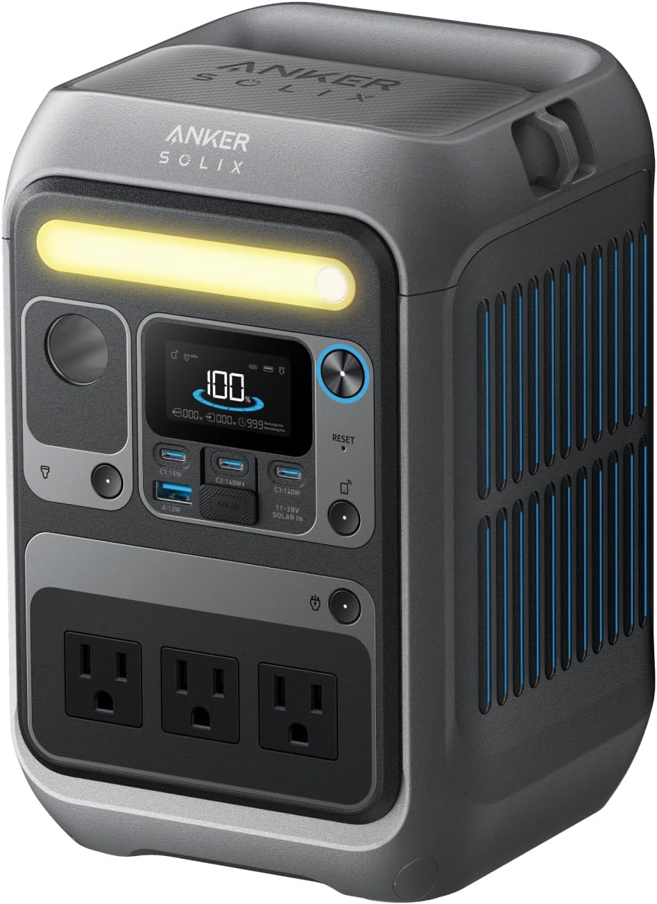 Anker SOLIX C300 Portable Power Station: Reliable Power Anywhere