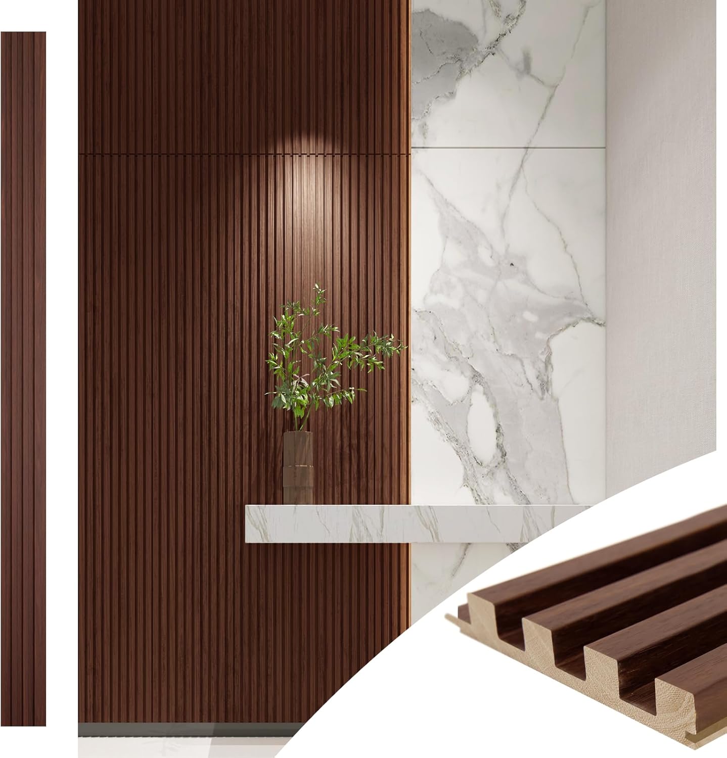 Art3d Slat Wood Wall Paneling for Stylish Interior Decoration